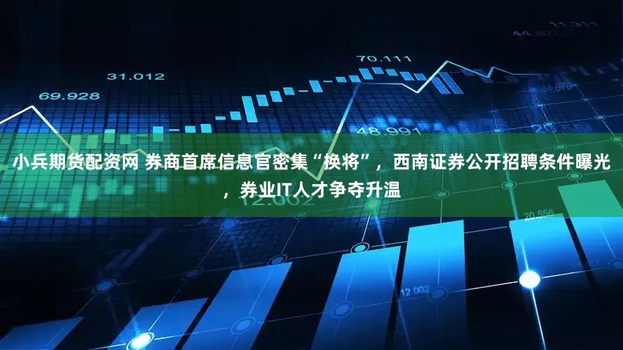 小兵期货配资网 券商首席信息官密集“换将”，西南证券公开招聘条件曝光，券业IT人才争夺升温
