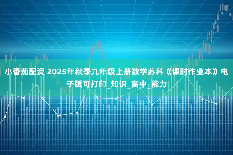 小番茄配资 2025年秋季九年级上册数学苏科《课时作业本》电子版可打印_知识_高中_能力