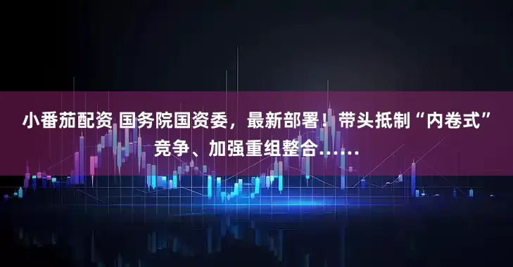 小番茄配资 国务院国资委，最新部署！带头抵制“内卷式”竞争、加强重组整合……